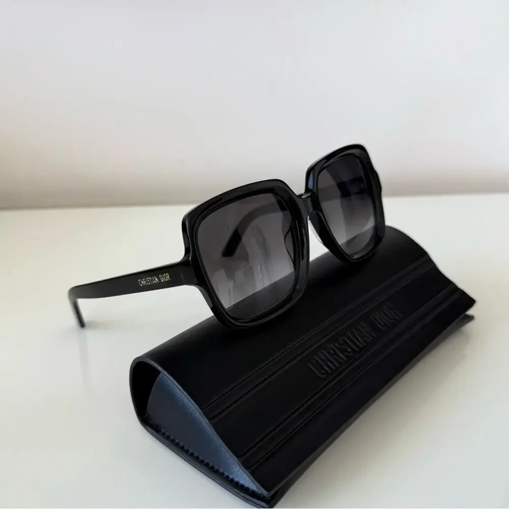 NEW!! Christian Dior Midnight S4F 10A1 women sunglasses Authentic Retail 420$ - Picture 2 of 10
